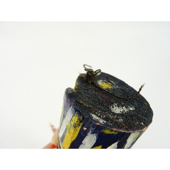 Indian Vintage Rajasthani Kathputli Puppet Folk Art Doll India Male Raja King - Picture 10 of 15